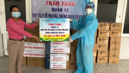 越南世界宣明会继续助力越南抗击疫情
