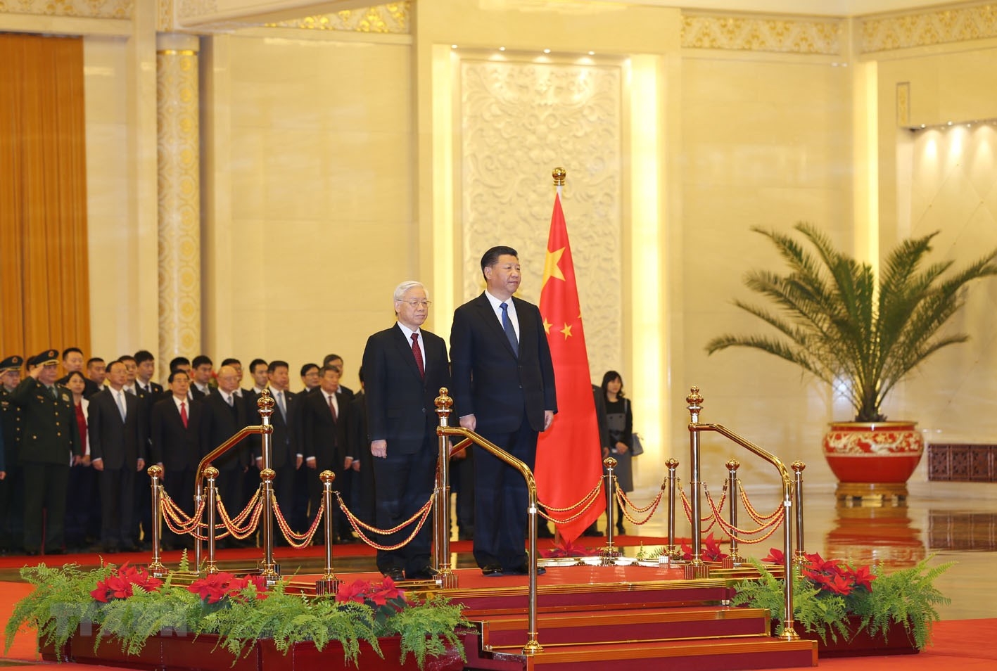 越南总书记访华:越中两国关系将迈上新台阶 越南总书记访华:越中两国关系将迈上新台阶