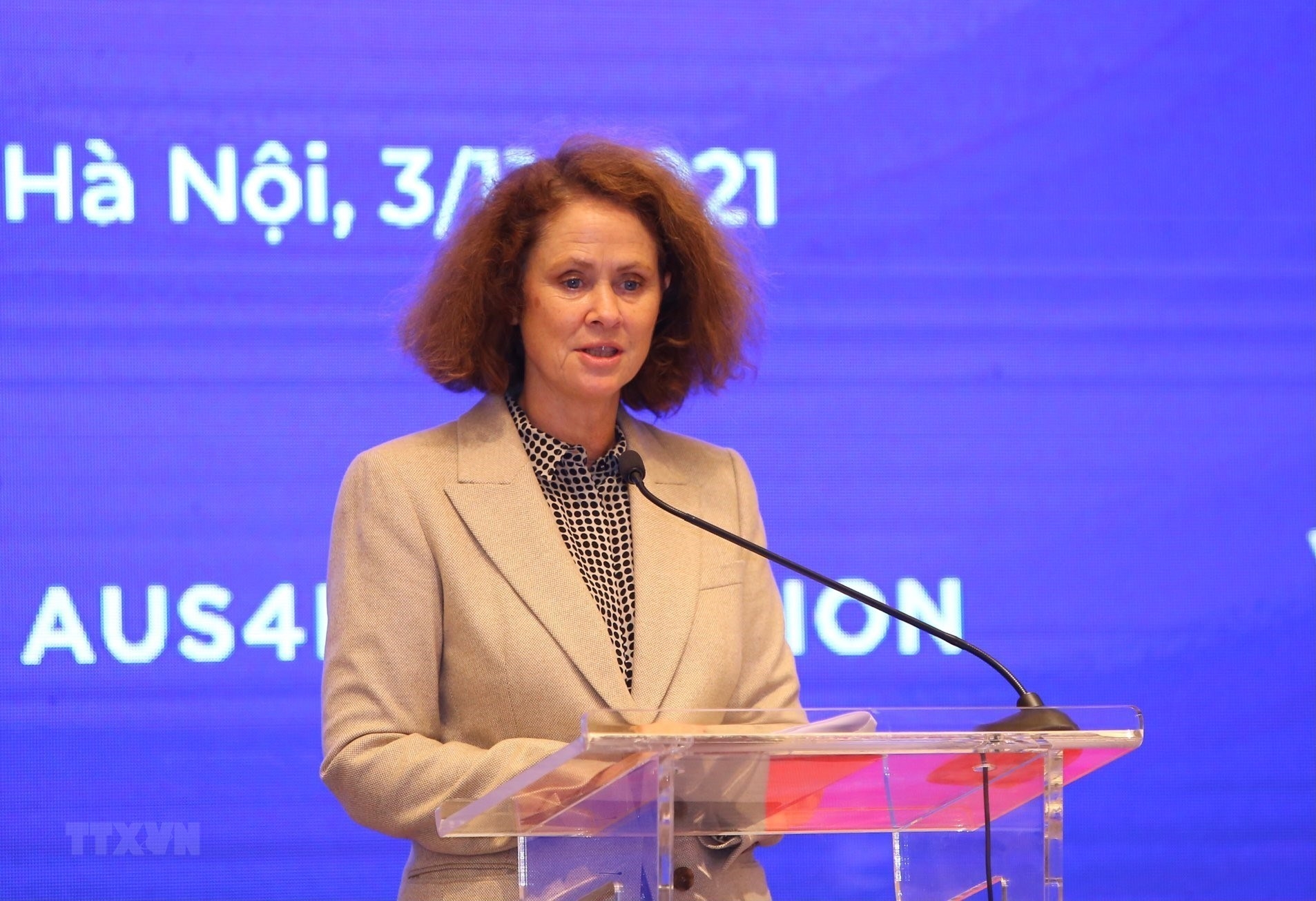 世界银行驻越南首席代表卡罗琳特克(Carolyn Turk) 世界银行驻越南首席代表卡罗琳特克(Carolyn Turk)