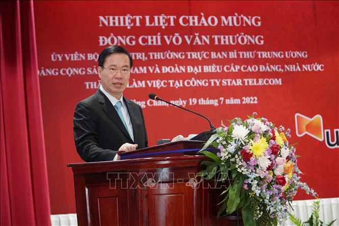 Một hình mẫu về hợp tác, đầu tư, kinh doanh giữa Việt Nam và Lào Chú thích ảnh
