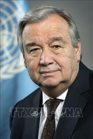 Tổng Thư ký Liên hợp quốc António Guterres thăm chính thức Việt Nam Chú thích ảnh