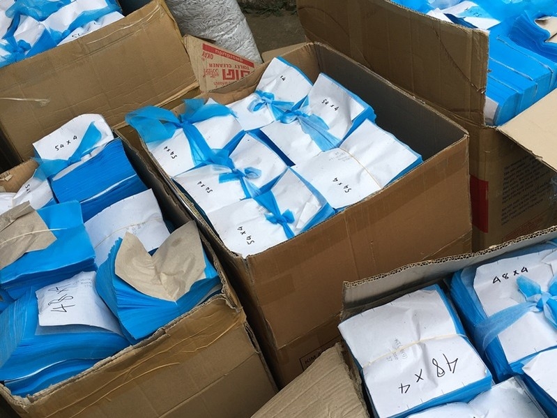 chu lo mo gia suc san xuat hon 30000 khau trang gia o nghe an