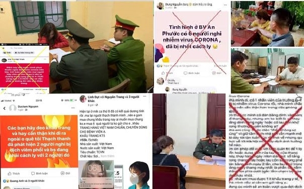 85 người đăng tin sai sự thật dịch Covid-19 bị xử lý ở Thanh Hóa 85 nguoi dang tin sai su that dich covid 19 bi xu ly o thanh hoa