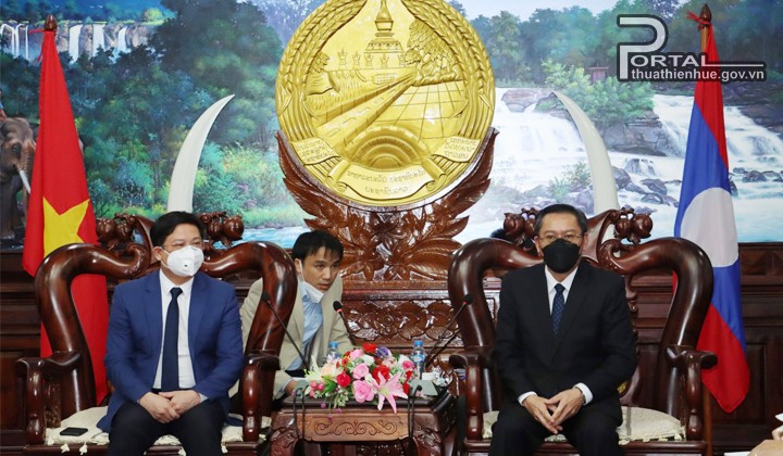Thúc đẩy hợp tác giữa hai tỉnh Thừa Thiên Huế và Salavan (Lào) Thúc đẩy hợp tác giữa hai tỉnh Thừa Thiên Huế và Salavan (Lào)