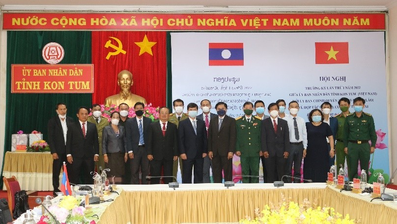 Phối hợp tổ chức diễn tập cứu hộ, cứu nạn trên tuyến biên giới Kon Tum và At-ta-pư (Lào) Phối hợp tổ chức diễn tập cứu hộ, cứu nạn trên tuyến biên giới Kon Tum và At-ta-pư (Lào)