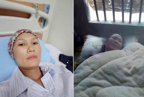 Ánh mắt cầu cứu của 2 đứa con có mẹ bị ung thư không có tiền chữa bệnh anh mat cau cuu cua 2 dua con co me bi ung thu khong co tien chua benh