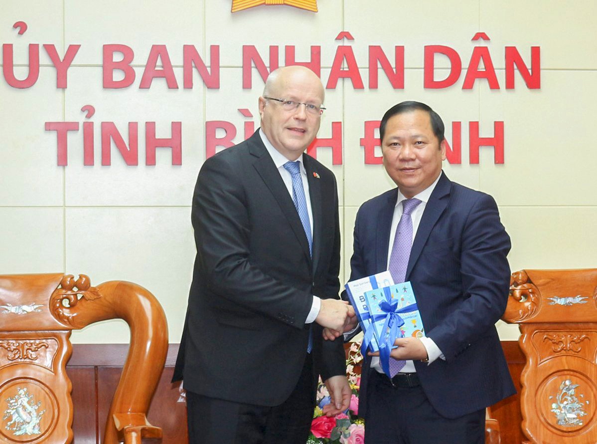 Bình Định muốn doanh nghiệp Phần Lan khảo sát, tìm hiểu cơ hội đầu tư tại tỉnh Bình Định muốn doanh nghiệp Phần Lan khảo sát, tìm hiểu cơ hội đầu tư tại tỉnh