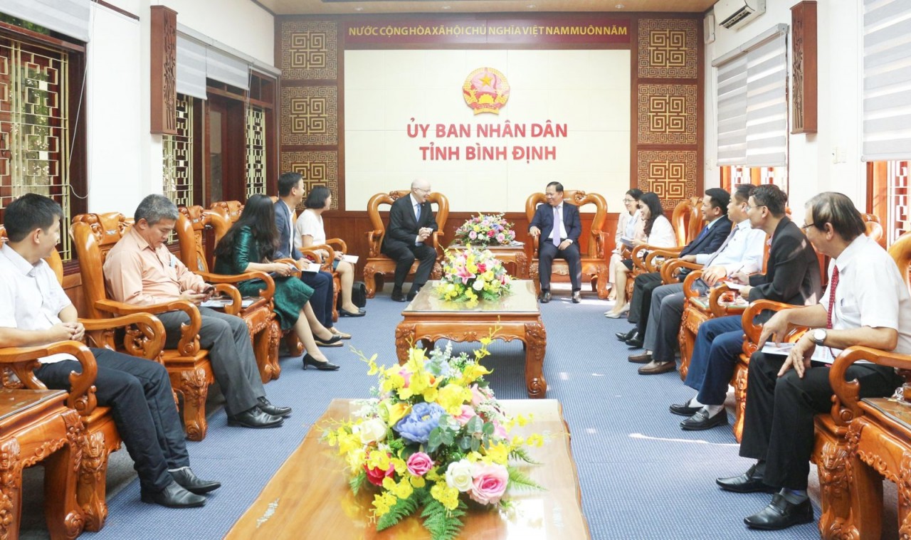 Bình Định muốn doanh nghiệp Phần Lan khảo sát, tìm hiểu cơ hội đầu tư tại tỉnh Bình Định muốn doanh nghiệp Phần Lan khảo sát, tìm hiểu cơ hội đầu tư tại tỉnh