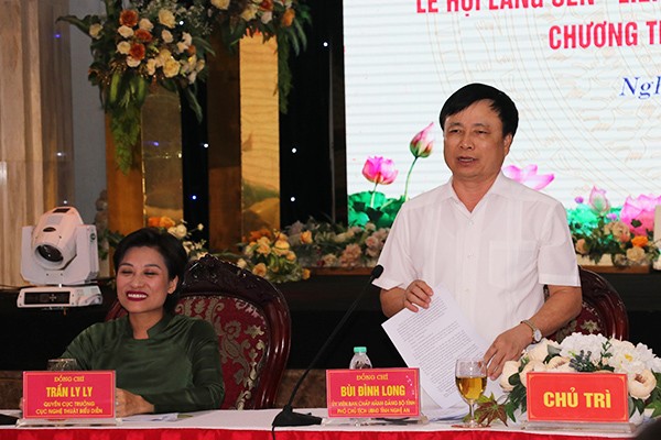 Ngày 17-28/5 tại Nghệ An tổ chức Lễ hội Làng Sen – Liên hoan Tuồng và Dân ca kịch toàn quốc Ngày 17-28/5 tại Nghệ An tổ chức Lễ hội Làng Sen – Liên hoan Tuồng và Dân ca kịch toàn quốc