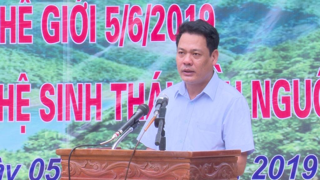 Quan Sơn, Thanh Hóa: Tổ chức thành công lễ phát động ngày môi trường thế giới năm 2019 quan son thanh hoa to chuc thanh cong le phat dong ngay moi truong the gioi nam 2019