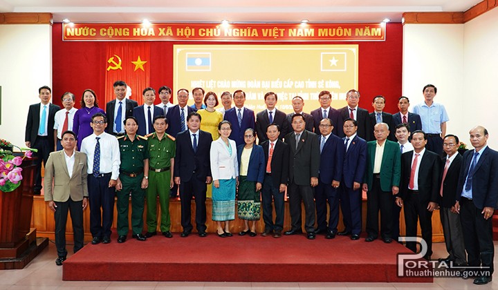Tiếp tục củng cố và thắt chặt tình đoàn kết đặc biệt giữa Thừa Thiên Huế và tỉnh Sê Kông (Lào)