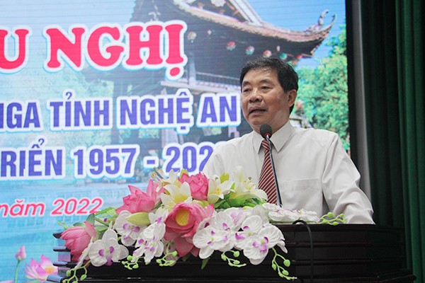 Giao lưu kỷ niệm 65 năm thành lập Hội Hữu nghị Việt – Nga tỉnh Nghệ An Giao lưu kỷ niệm 65 năm thành lập Hội Hữu nghị Việt – Nga tỉnh Nghệ An