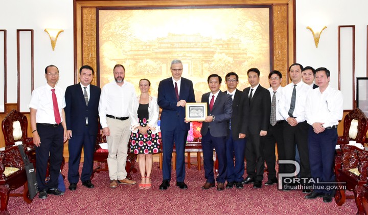 Thừa Thiên Huế khuyến khích các doanh nghiệp Pháp đầu tư vào tỉnh Thừa Thiên Huế khuyến khích các doanh nghiệp Pháp đầu tư vào tỉnh