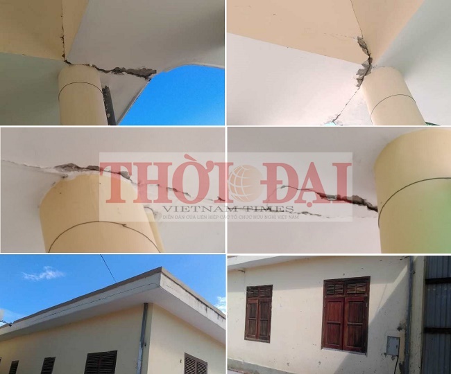 Nghệ An: Công trình hàng chục tỷ đồng chưa bàn giao đã có dấu hiệu xuống cấp nghe an cong trinh hang chuc ty dong chua ban giao da co dau hieu xuong cap
