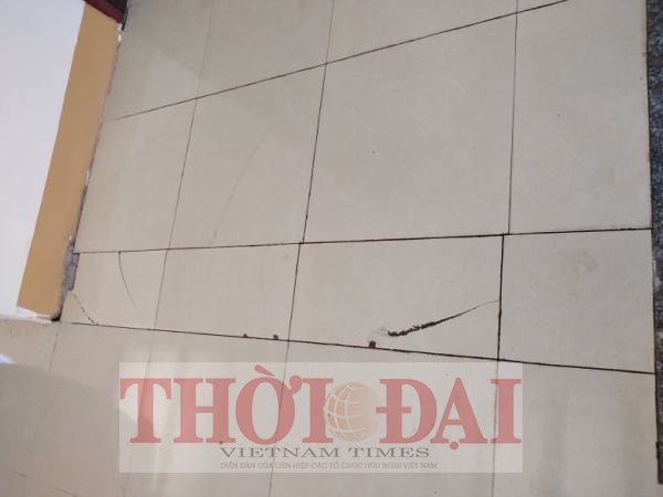 Nghệ An: Công trình hàng chục tỷ đồng chưa bàn giao đã có dấu hiệu xuống cấp nghe an cong trinh hang chuc ty dong chua ban giao da co dau hieu xuong cap