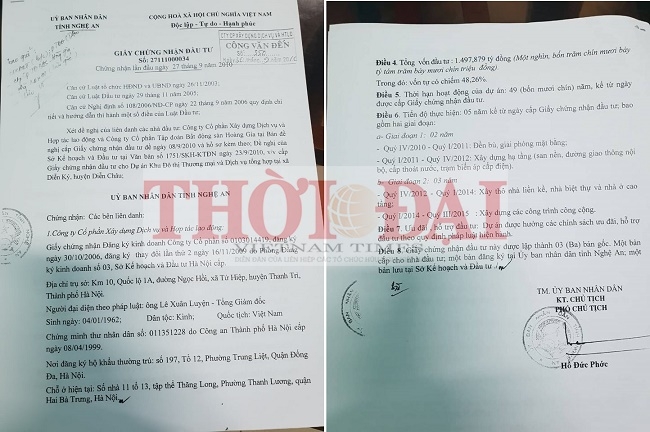 Dự án TNR Stars-OLECO Nghệ An được "bật đèn xanh" huy động vốn du an tnr stars oleco nghe an duoc bat den xanh huy dong von