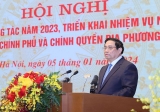 ເປີດກອງປະຊຸມລັດຖະບານ ແລະ ອຳນາດການປົກຄອງທ້ອງຖິ່ນ ສະຫຼຸບວຽກງານໃນປີ 2023, ຜັນຂະຫຍາຍໜ້າທີ່ປີ 2024