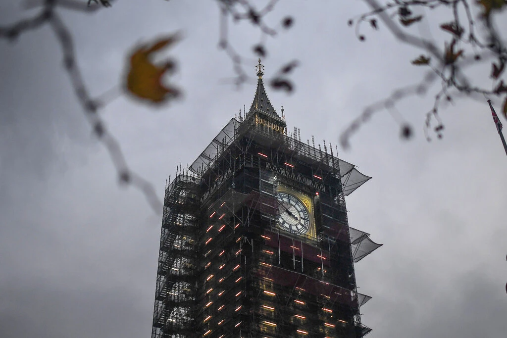 Big Ben has been mostly silent since 2017, but it will ring in the new year at midnight on Thursday. (Photo: Getty Images) 2731 30xp newyearseve4a jumbo 1