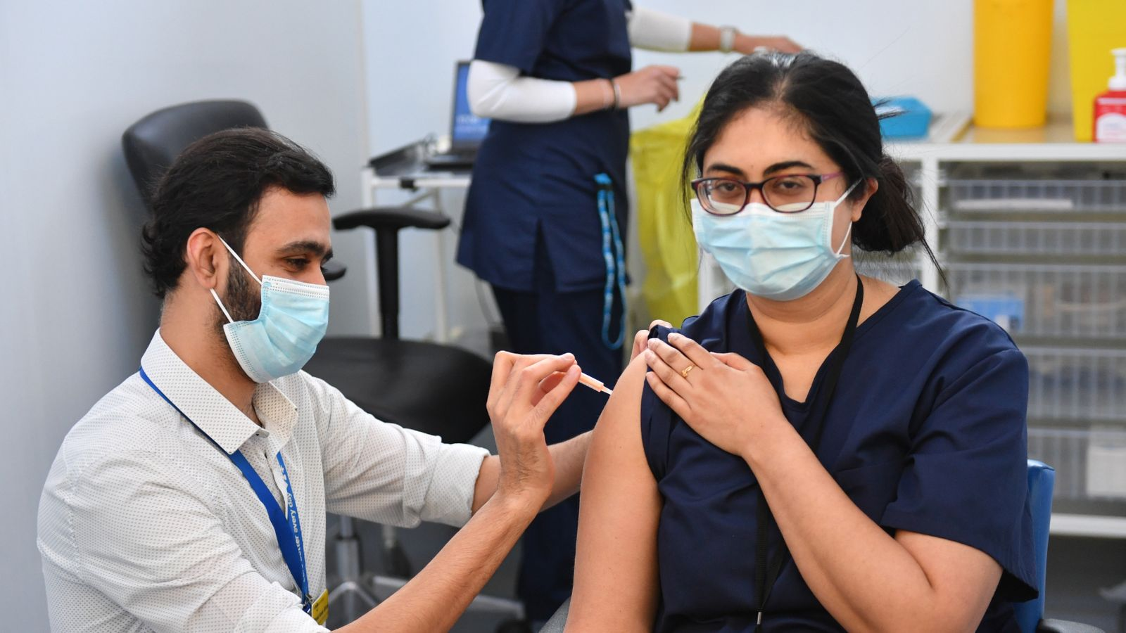 The jab is now being developed to fight different variants (Photo: Sky News) 2731 2372102050262248107 5262200