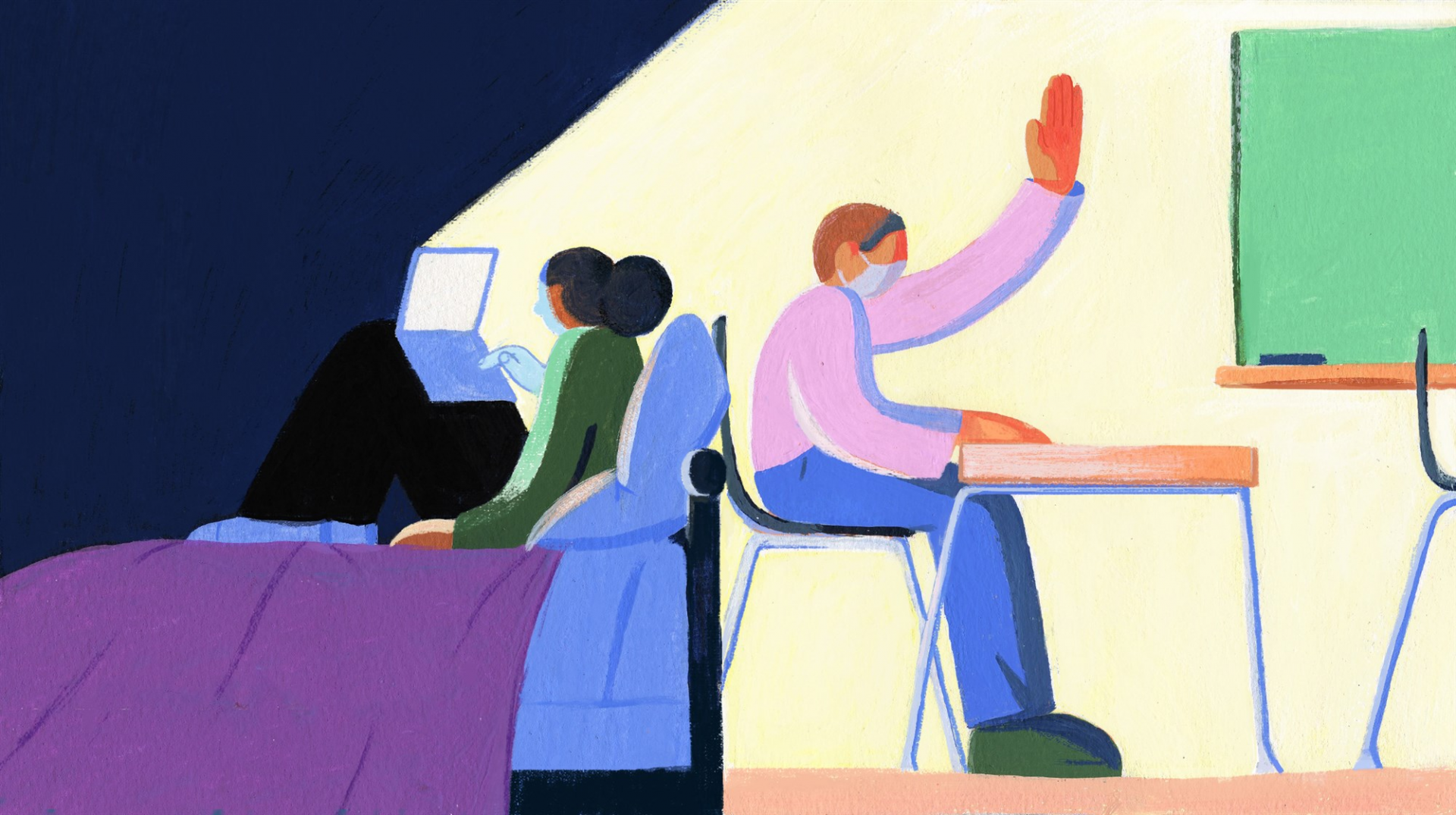 remote students are having difficult time during covid pandemic study shows