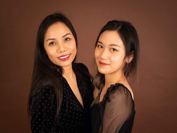 Nga and the oldest daughter, Ruby. Photo: Bui Thuy Nga Nga and the oldest daughter, Ruby. Photo: Bui Thuy Nga