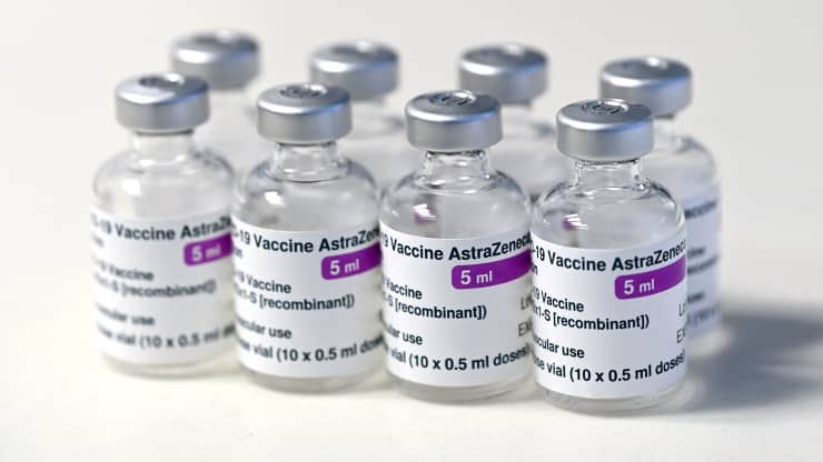 The Oxford-AstraZeneca covid vaccine. Karwai Tang | Getty Images The Oxford-AstraZeneca covid vaccine. Karwai Tang | Getty Images