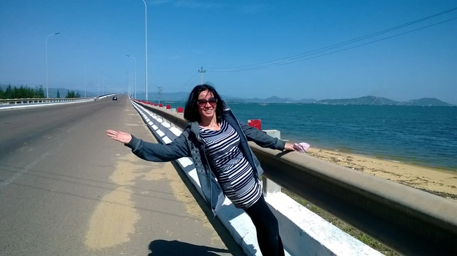 Oanh did Grandmother Backpacker Travels 3 Times Across Vietnam by Motorbike