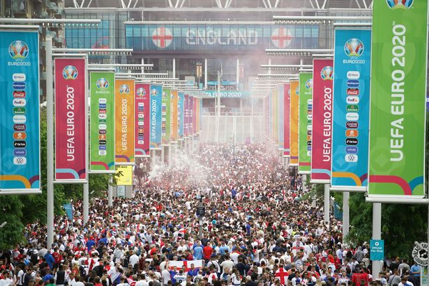 England are facing increasing calls to be banned from the 2022 World Cup over the fan violence which marred their Euro 2020 final defeat against Italy on Sunday night (Image: PA) England are facing increasing calls to be banned from the 2022 World Cup over the fan violence which marred their Euro 2020 final defeat against Italy on Sunday night (Image: PA)