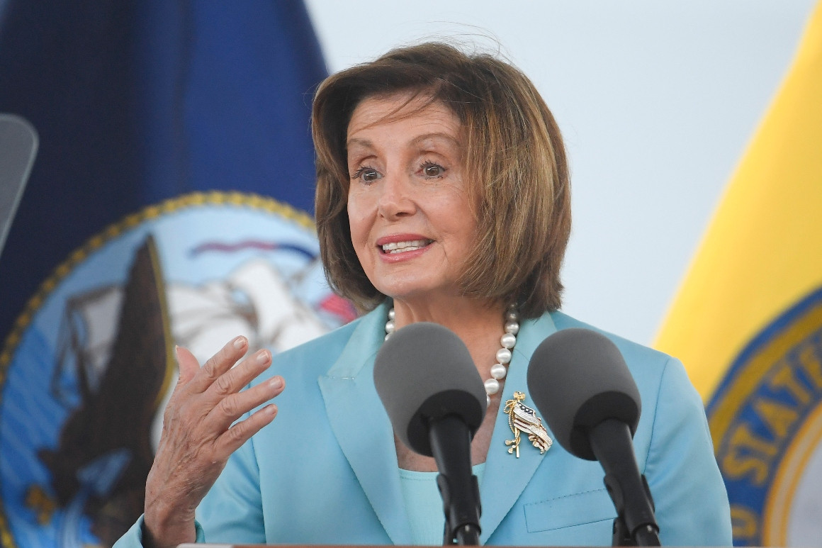 Speaker Nancy Pelosi speaks at an event. | Denis Poroy/AP Photo Speaker Nancy Pelosi speaks at an event. | Denis Poroy/AP Photo