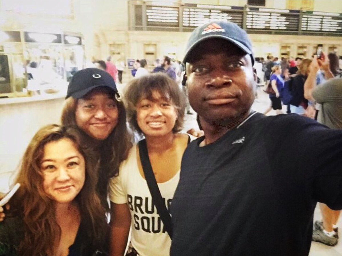 Naomi Osaka's family. Photo: Getty Images Naomi Osaka's family. Photo: Getty Images
