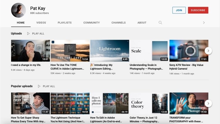 Photo: Youtube homepage screenshot Photo: Youtube homepage screenshot