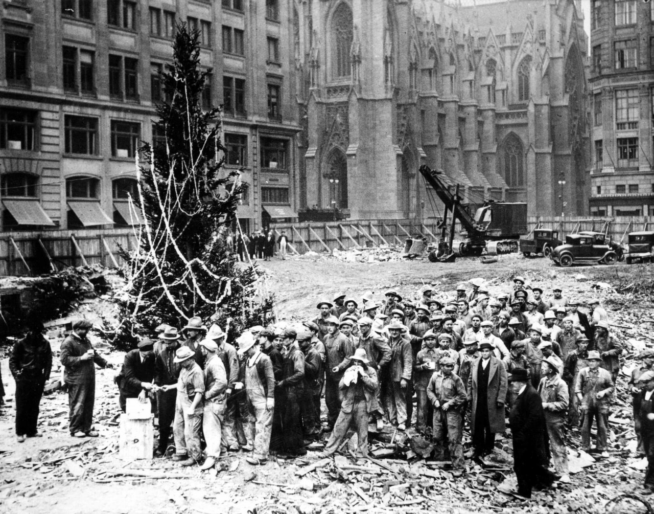 The 1931 tree, courtesy of Tishman Speyer The 1931 tree, courtesy of Tishman Speyer
