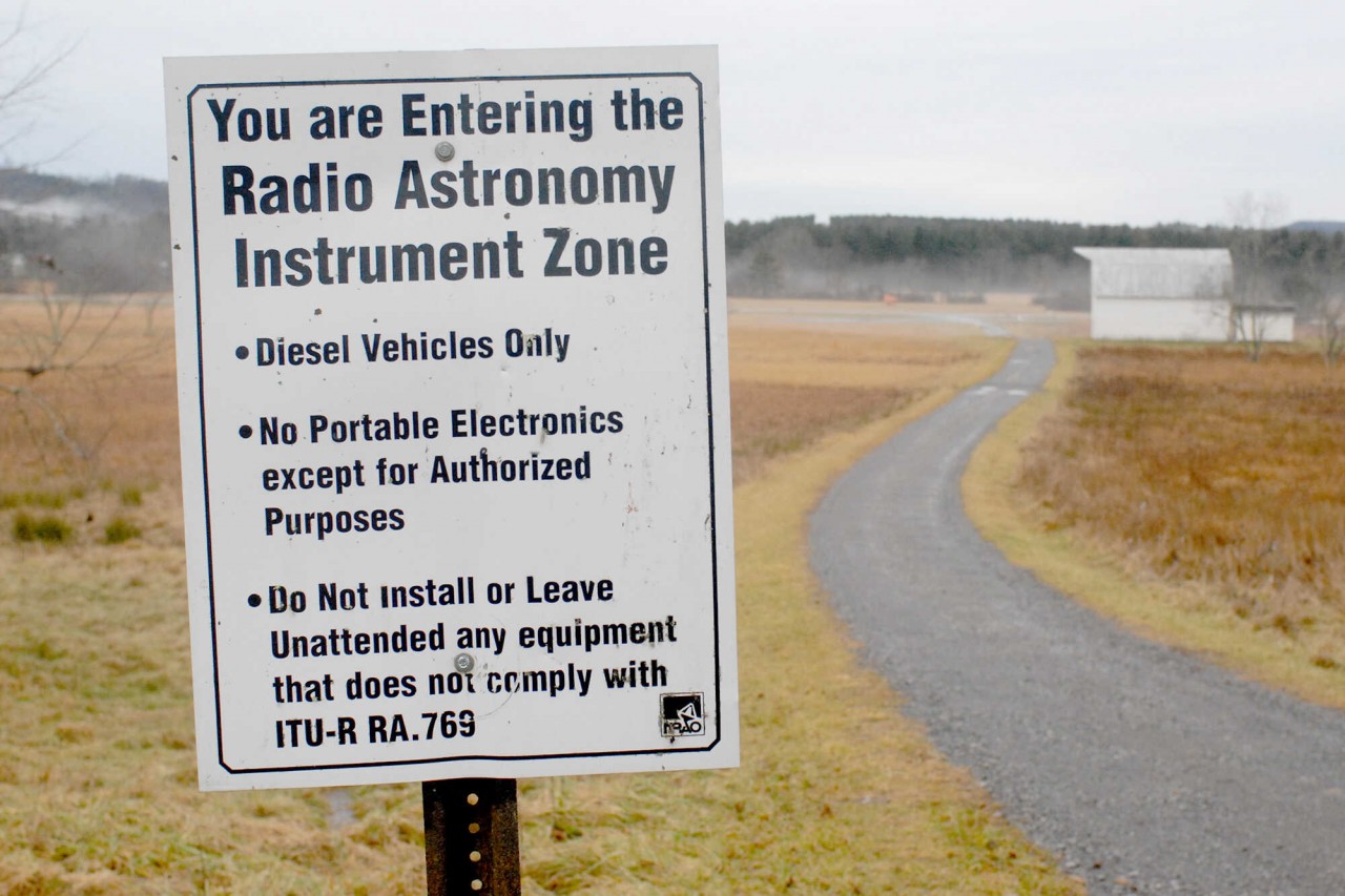 Operating any electrical equipment within ten miles of the observatory is punishable with a state fine of $50 — but has never been enforced. Courtesy of Stephen Kurczy Operating any electrical equipment within ten miles of the observatory is punishable with a state fine of $50 — but has never been enforced. Courtesy of Stephen Kurczy