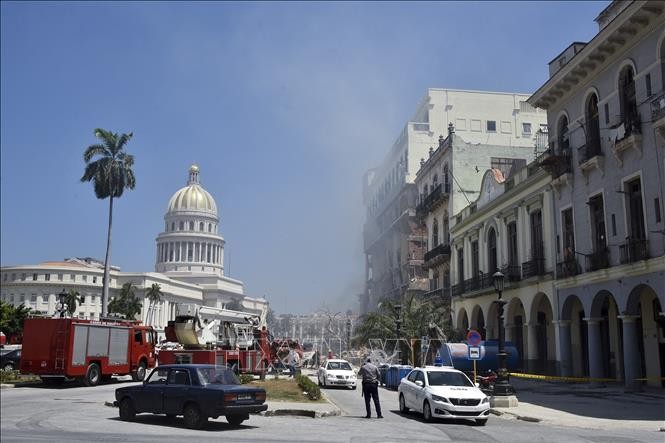 Nổ lớn ở trung tâm thủ đô Havana của Cuba: loại trừ nguyên nhân khủng bố hoặc tấn công Nổ lớn ở trung tâm thủ đô Havana của Cuba: loại trừ nguyên nhân khủng bố hoặc tấn công