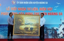 in photo liberation of truong sa archipelago