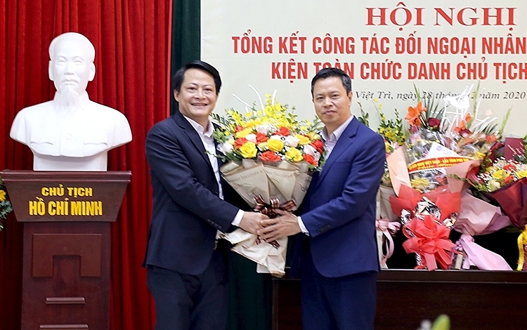 Phu Tho Union of Friendship Organizations got new President Phu Tho Union of Friendship Organizations got new President