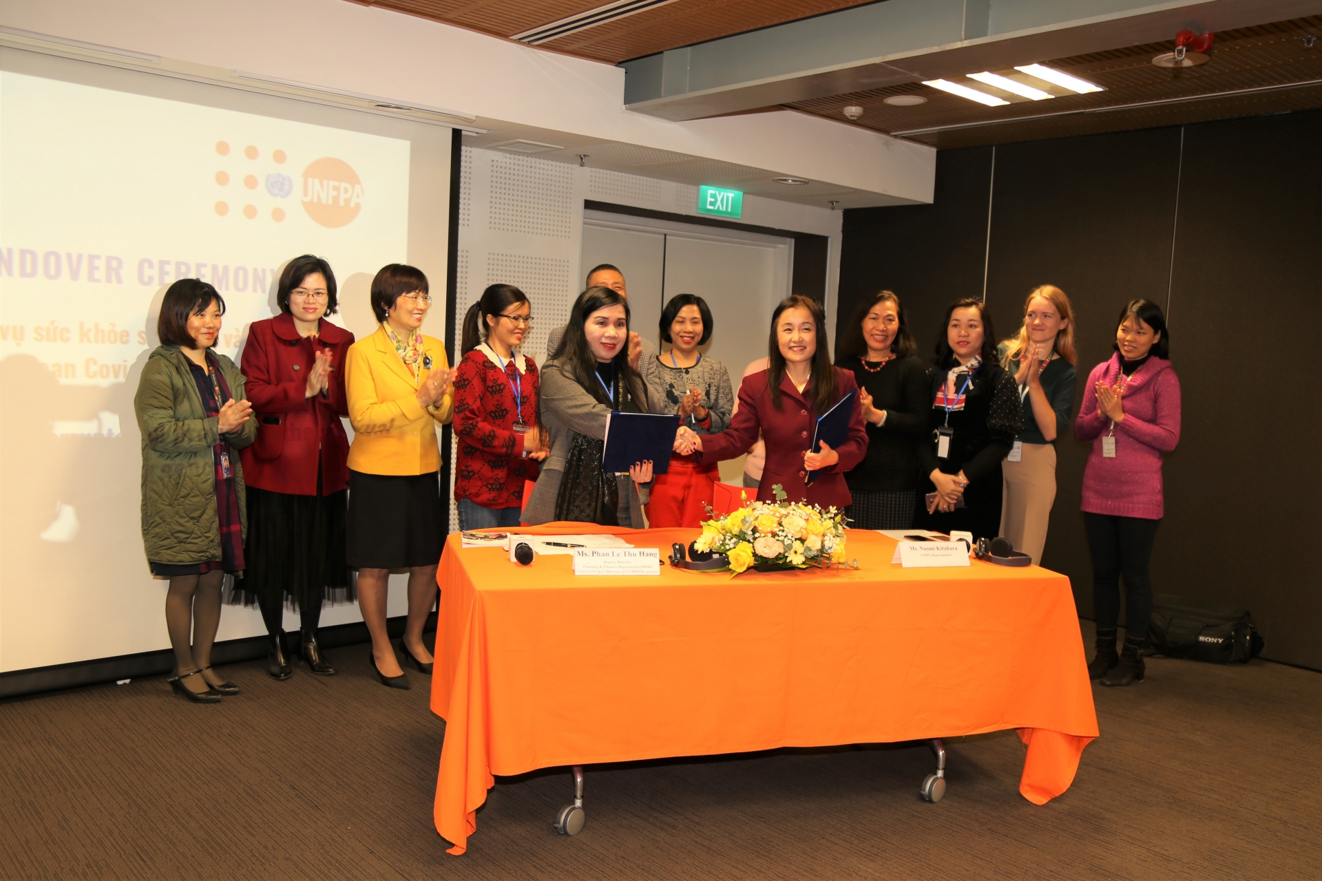 UNFPA hands over medical equipment and supplies to Vietnam's Ministry of Health UNFPA hands over medical equipment and supplies to Vietnam's Ministry of Health