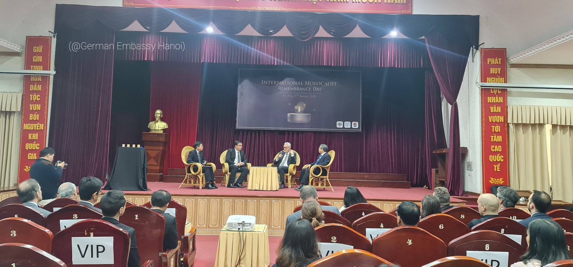 Holocaust Memorial Day 2021 marked in Hanoi Holocaust Memorial Day 2021 marked in Hanoi