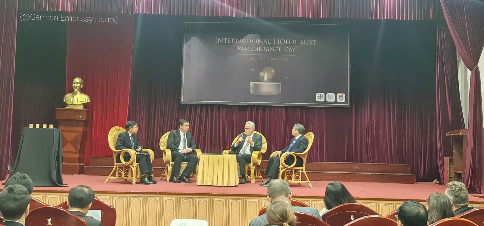 Holocaust Memorial Day 2021 marked in Hanoi Holocaust Memorial Day 2021 marked in Hanoi