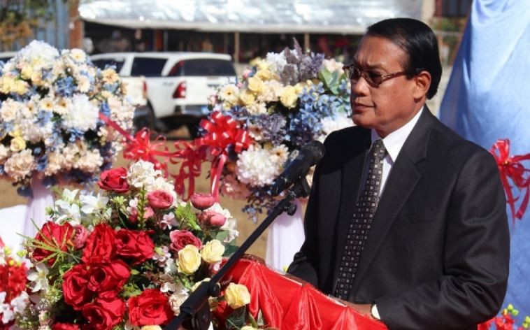 Laos-Vietnam Friendship Model Vocational School Started Construction