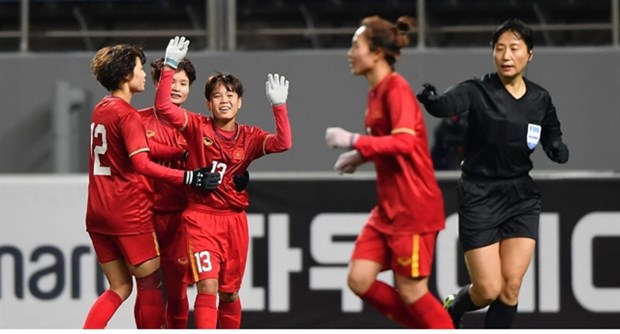 Vietnam’s women’s football team to battle Australia for Olympics berth vietnams womens football team to battle australia for olympics berth