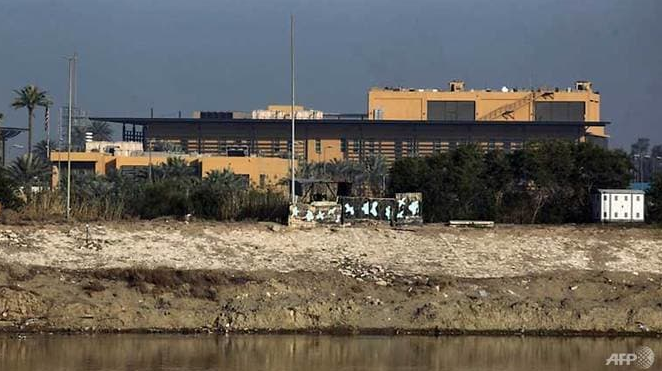 Three rockets hit near US embassy in Iraq capital, no casualties three rockets hit near us embassy in iraq capital no casualties
