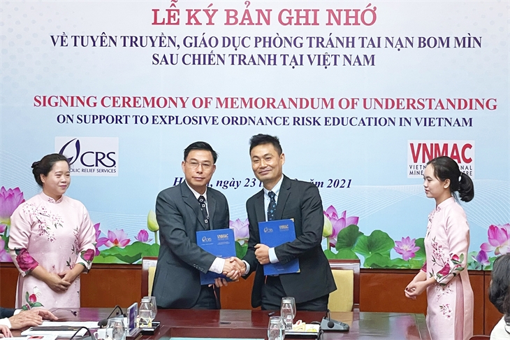 Catholic Relief Services helps Vietnam enhancing explosive ordnance risk education Catholic Relief Services helps Vietnam enhancing explosive ordnance risk education