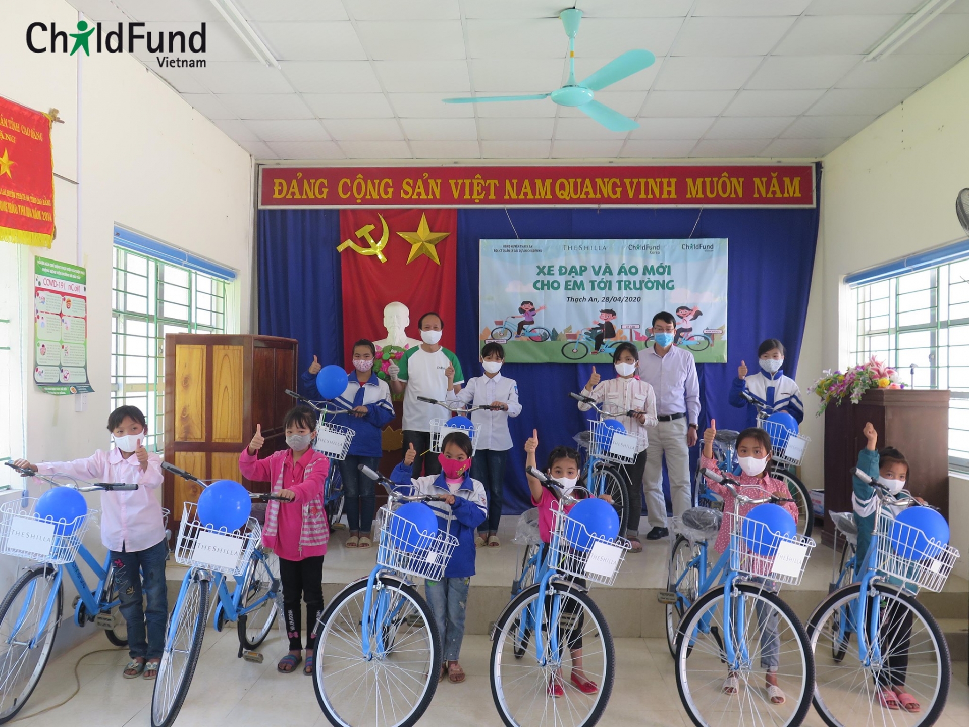 Cao Bang: Children benefit from ChildFund Vietnam bicycles donation cao bang children benefit from childfund vietnam bicycles donation