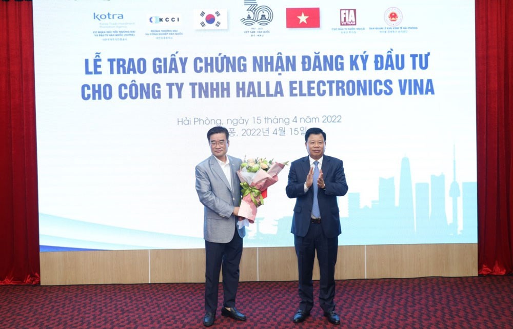 Hai Phong Welcomes Korean Investors to Invest in Electronics, High Technology Fields Hai Phong Welcomes Korean Investors to Invest in Electronics, High Technology Fields