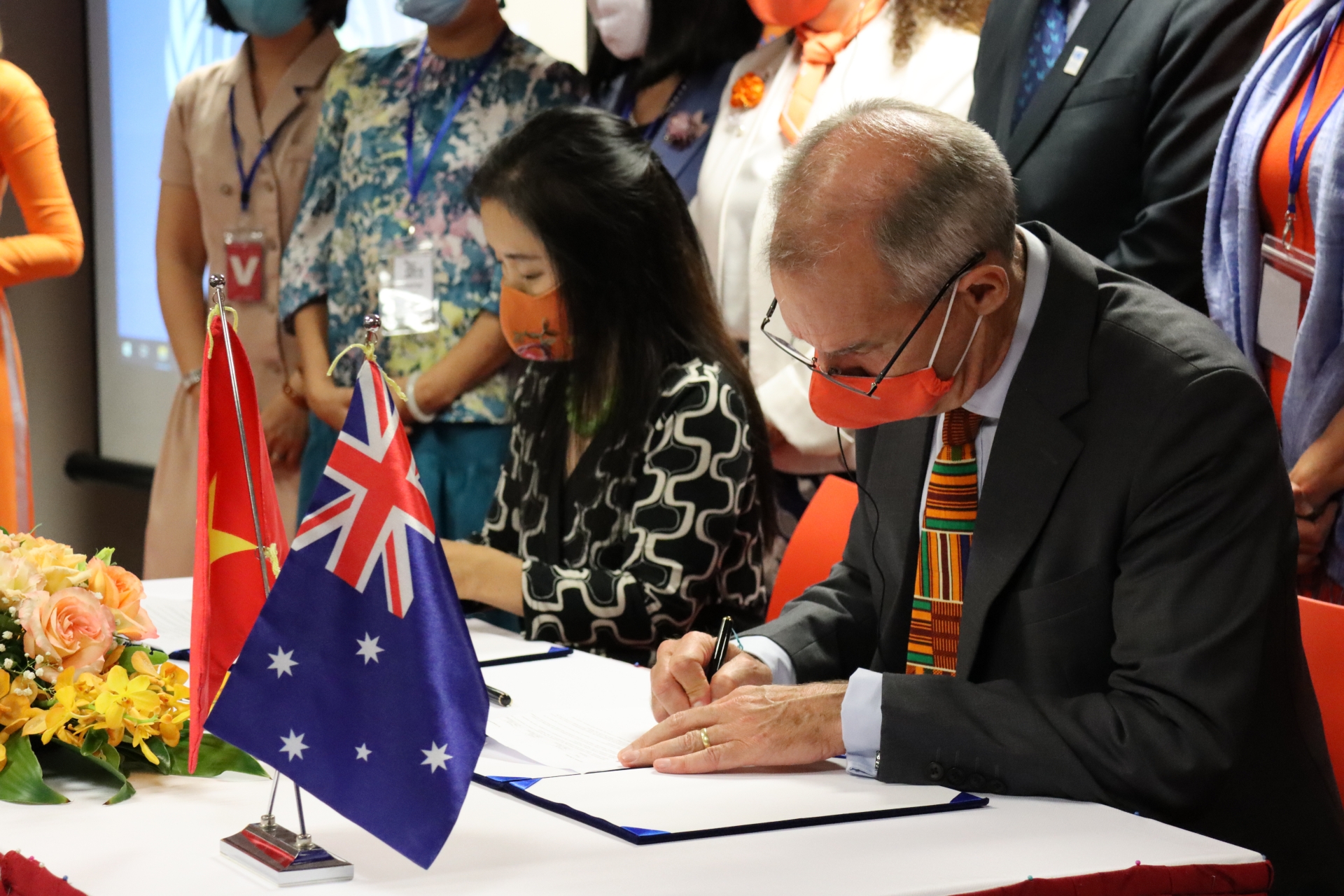 Australia providing AUD 9.5 million to end violence against women and children in Vietnam Australia providing AUD 9.5 million to end violence against women and children in Vietnam