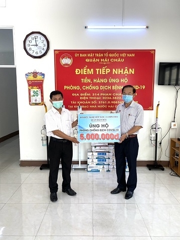 Chapter of Da Nang's Vietnam - Cambodia Friendship Association supports Covid-19 fight Chapter of Da Nang's Vietnam - Cambodia Friendship Association supports Covid-19 fight