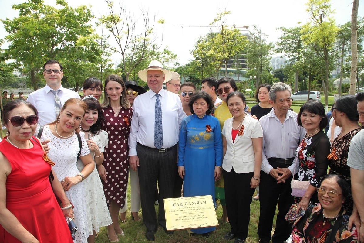Russia’s Victory Day marked by tree planting event russias victory day marked by tree planting event