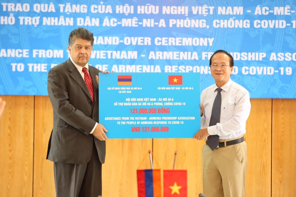 Friendship association shows solidarity with Armenian friends in combating COVID-19 friendship association shows solidarity with armenian friends in combating covid 19