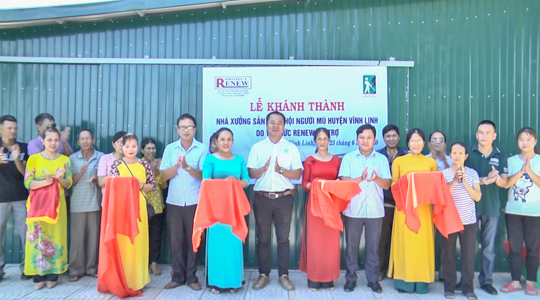 Quang Tri Project RENEW launches newly built workshop for blind association quang tri project renew launches newly built workshop for blind association